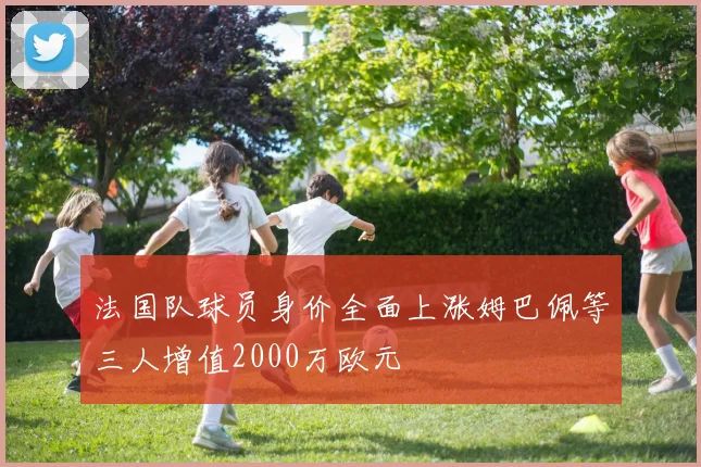 法国队球员身价全面上涨姆巴佩等三人增值2000万欧元